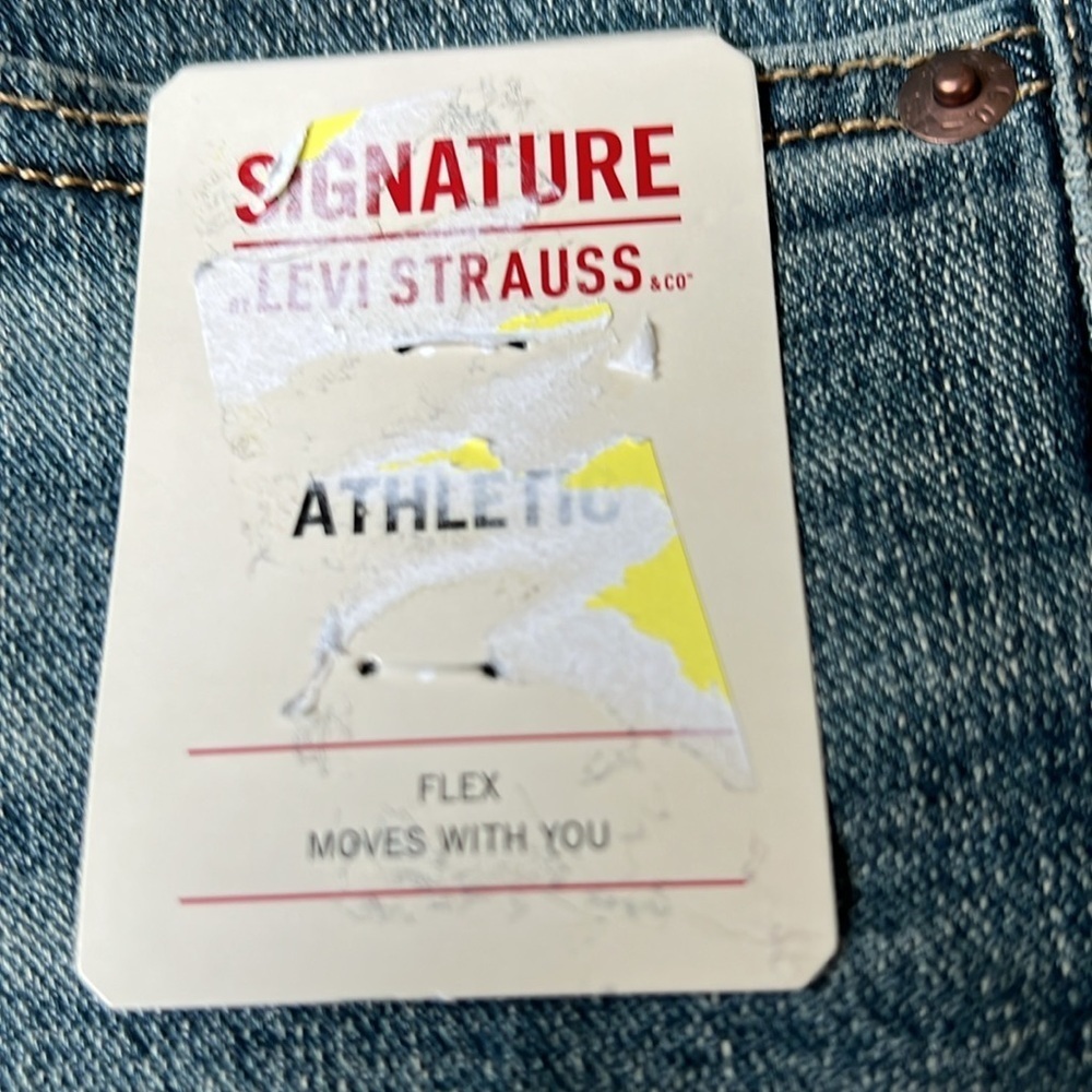 Levi Strauss Signature Mens Athletic Fit jeans - Picture 9 of 9